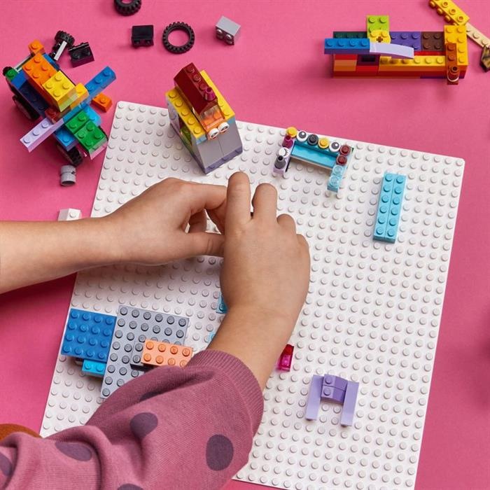 Produktbild LEGO Weisse Bauplatte (11026, LEGO Classic)