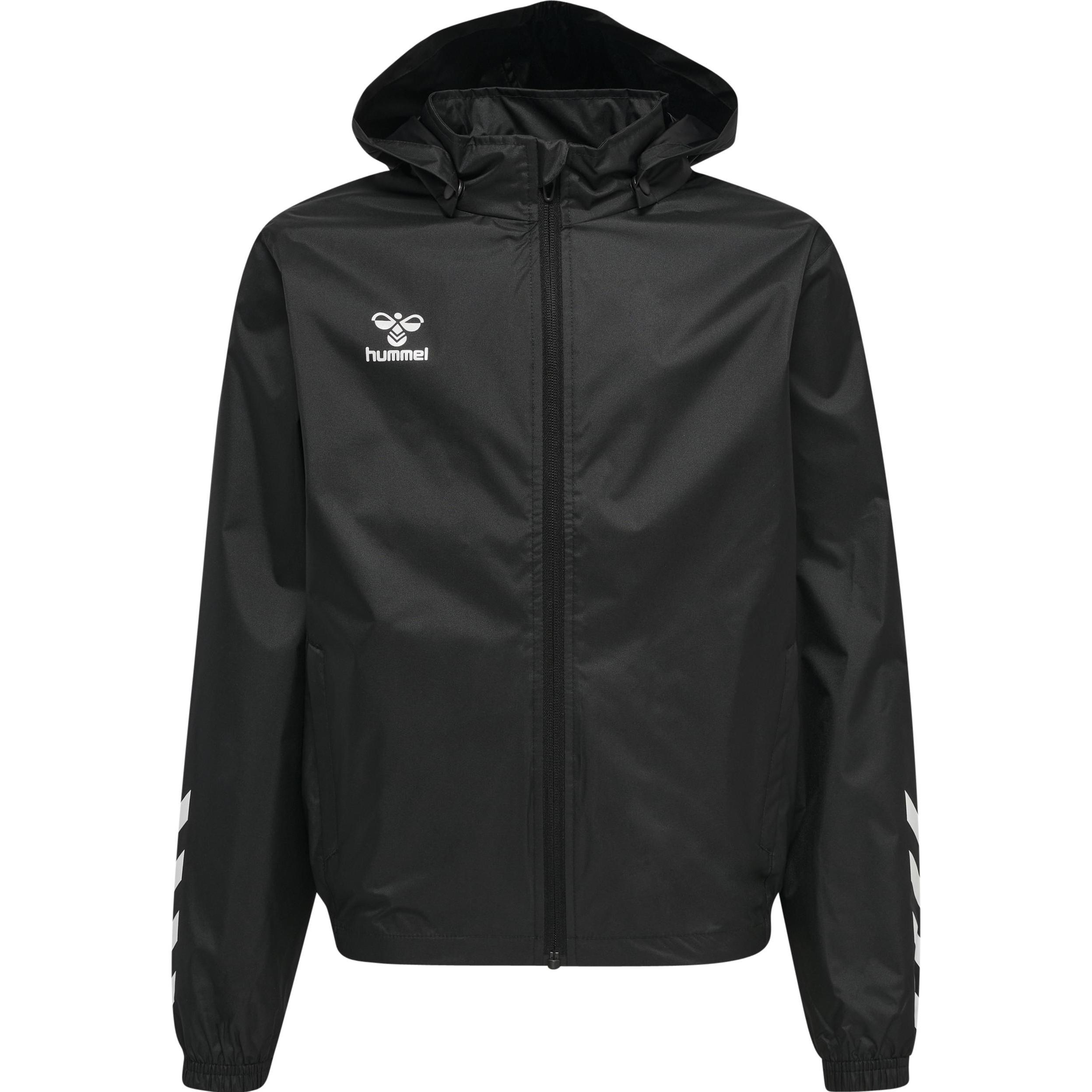 hummel, Unisex, Jacke, Core Xk Spray Jacket Kids (128), Schwarz, 128