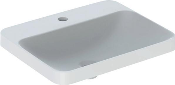 Immagine prodotto Geberit Keramag VariForm lavabo da incasso rettangolare, 550x450mm, con foro per rubinetto, senza troppopien (480 mm, 550 mm)