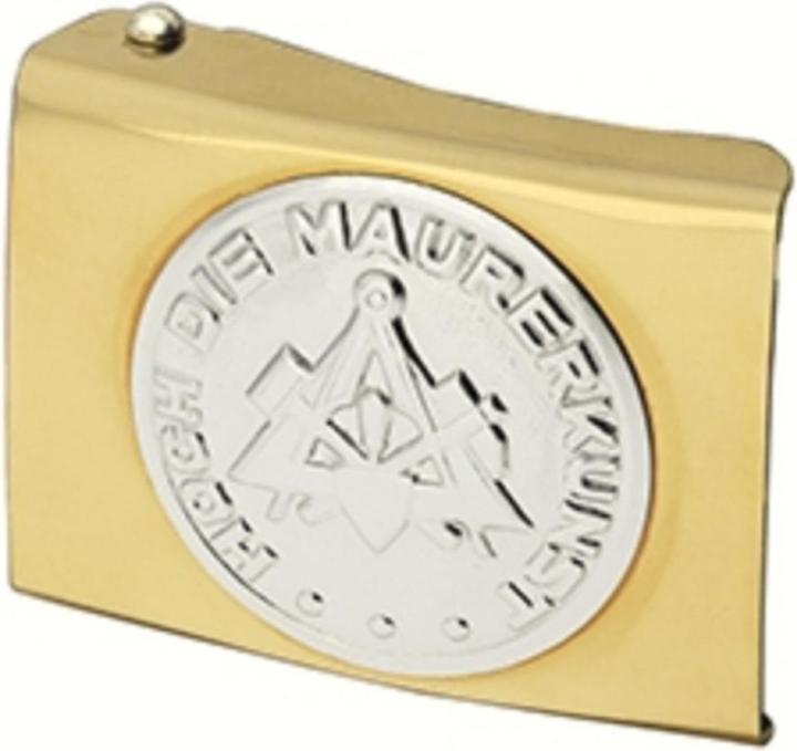 Actual product image FHB Belt buckle gold
