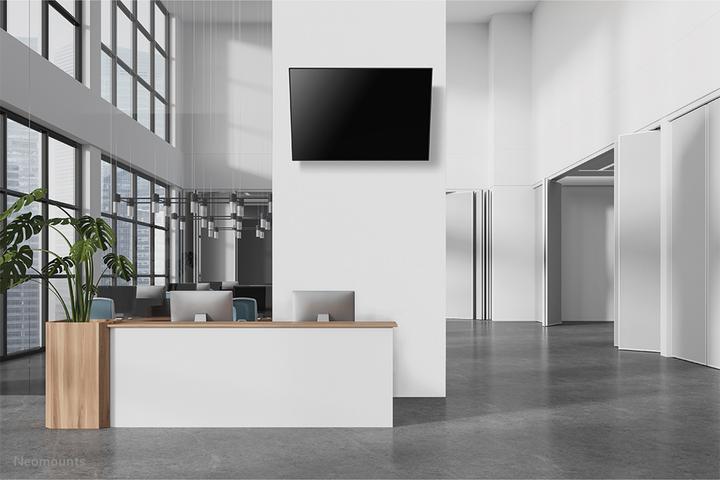 Image du produit Neomounts Support mural 400x400mm 100kg/32-75"/incliné/noir/charge lourde (Mur, 100 kg, 32" - 75")