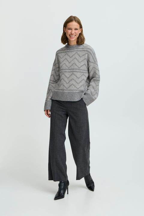 Actual product image B.young BYOMEA GEOMETRIC JUMPER 20815659 (S)