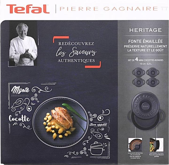 Image du produit Tefal Pierre Gagnaire Heritage Set de casseroles (Set de poêles + casseroles)