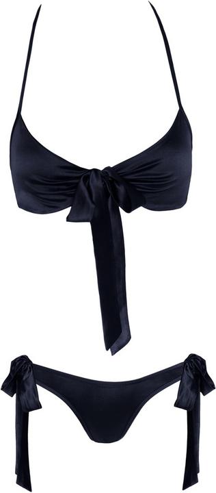 Produktbild Cottelli Collection BH und Slip schwarz S/M (M, S)