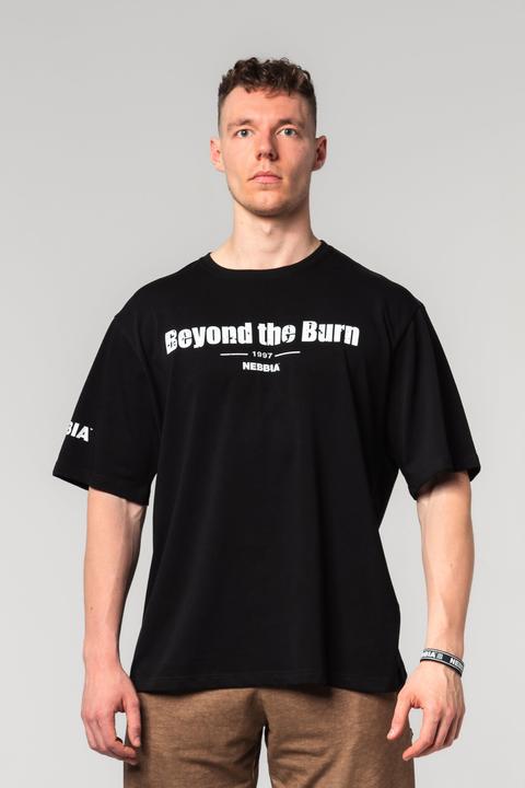Produktbild Nebbia Heavyweight oversized T-Shirt Grind 356 - black (L)