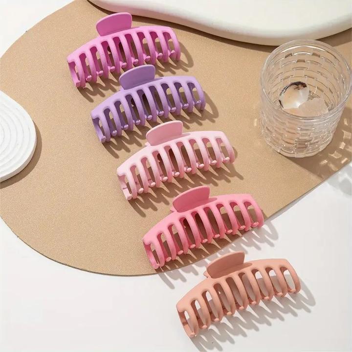Image du produit JTI Pince à cheveux XL - rose - 5 pcs (5 pcs)