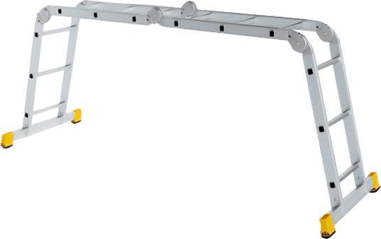 Actual product image Forte tools Universal Joimted 4-Element Ladder 4x3 (Stepladder, 95 cm)