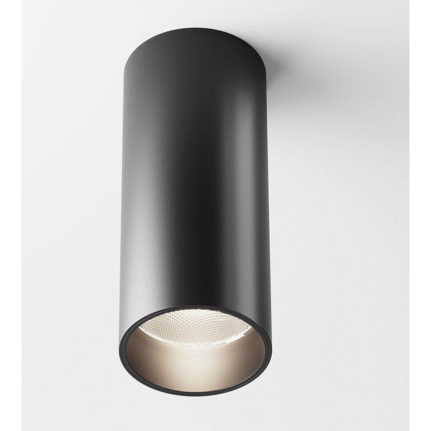 Thumbnail - Maytoni, Wandleuchte + Deckenleuchte, FOCUS LED Deckenleuchte, Deckenlampe 12W 12,5cm Schwarz 4000K 90Ra Neutralweiss (9...