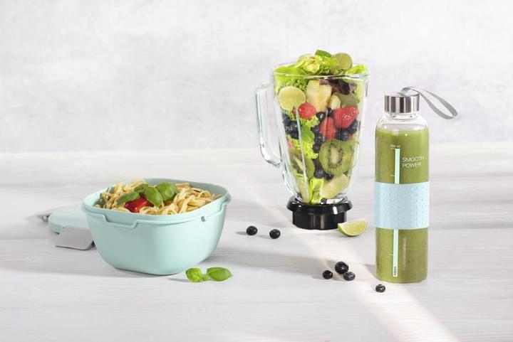 Actual product image Xavax Lunch box, with fork, 1700 ml, pastel blue