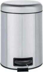 Image du produit Wenko Leman seau à cosmétique 5,0 l argent, mat (5 l)