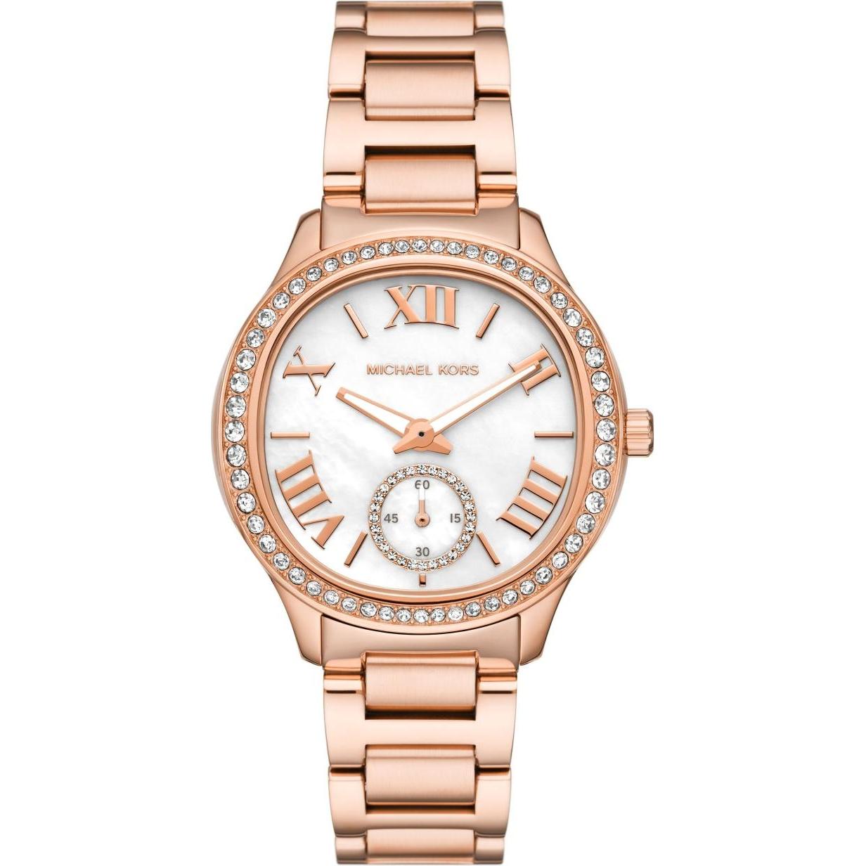 Michael Kors, Armbanduhr, Sage, Gold, (Analoguhr, 38 mm)