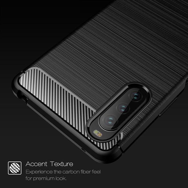 Image du produit MU Style Série Softcase TPU en fibre de carbone (Sony Xperia 10 III)