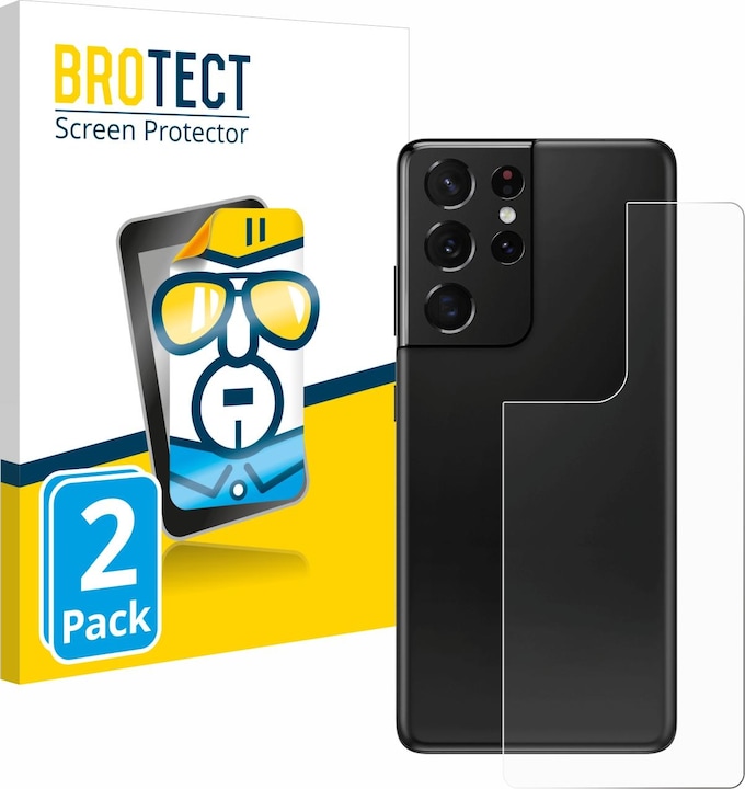 Produktbild BROTECT Schutzfolie Displayschutz Klar (2 Stück, Samsung Galaxy S21 Ultra 5G)