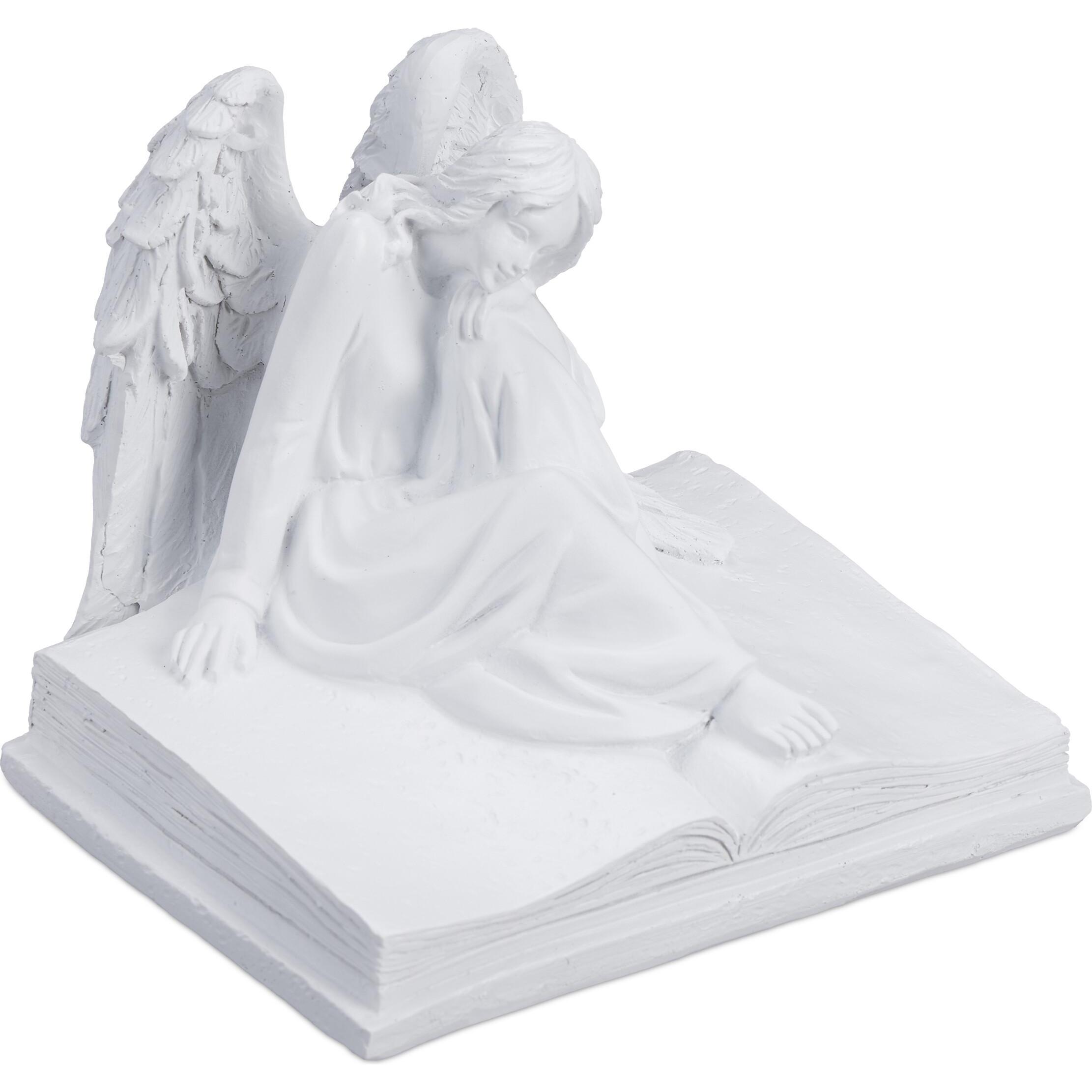 Relaxdays, Aussendekoration, Grabengel