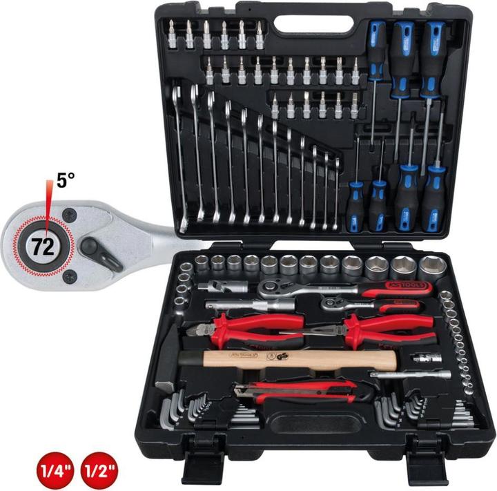 Actual product image KS Tools Universal tool set (97 pieces)