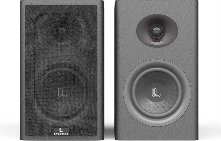 Actual product image Laudberg XS1B bookshelf speakers 2.0 80W black (80 W)