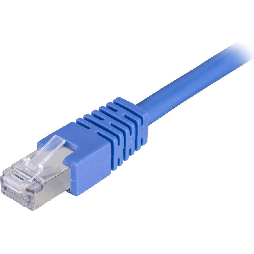 Deltaco FTP Cat6 - 3m - 3 m - Cat6 - RJ-45 - RJ-45 - Blau (3 m), Netzwerkkabel