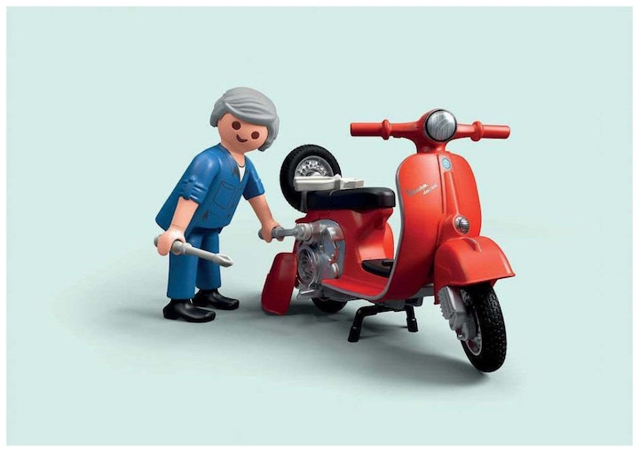 Image du produit Playmobil Atelier Vespa des années 60 (71620, Playmobil City Life)