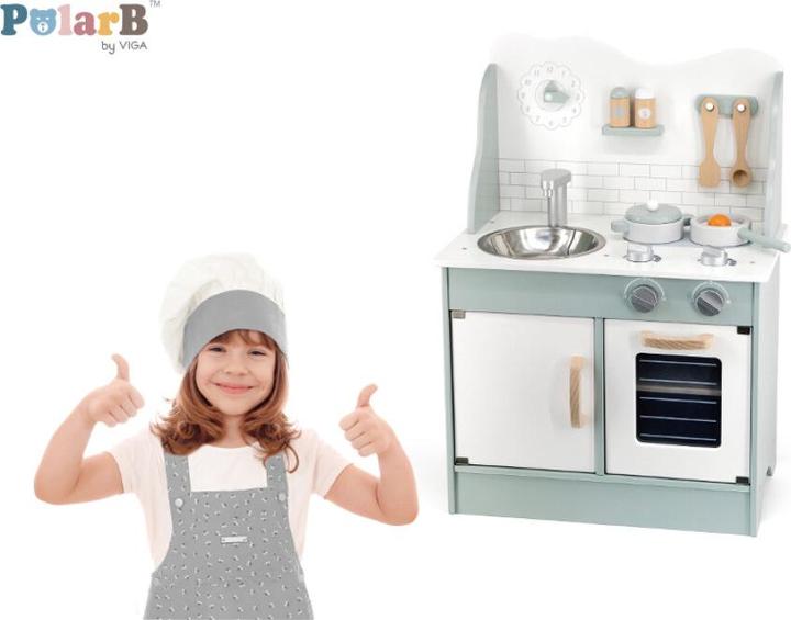 Image du produit Viga Toys Viga 44048 PolarB Kuchnia z akcesoriami eco vert