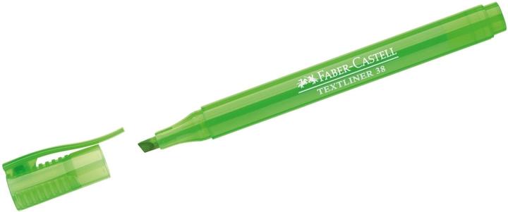 Actual product image Faber-Castell Highlighter 38 Pen shape (Green, 5 mm, 1 x)