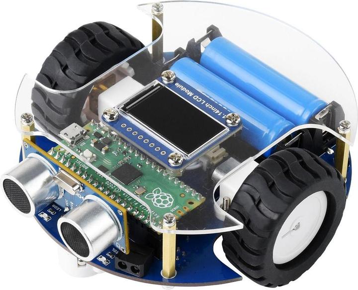 Actual product image WaveShare PicoGo robot for Raspberry Pi Pico