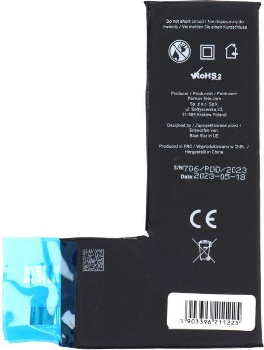 Produktbild NoName Battery Blue Star BLUE STAR HQ battery without BMS for IPHONE 11 Pro 3046 mAh