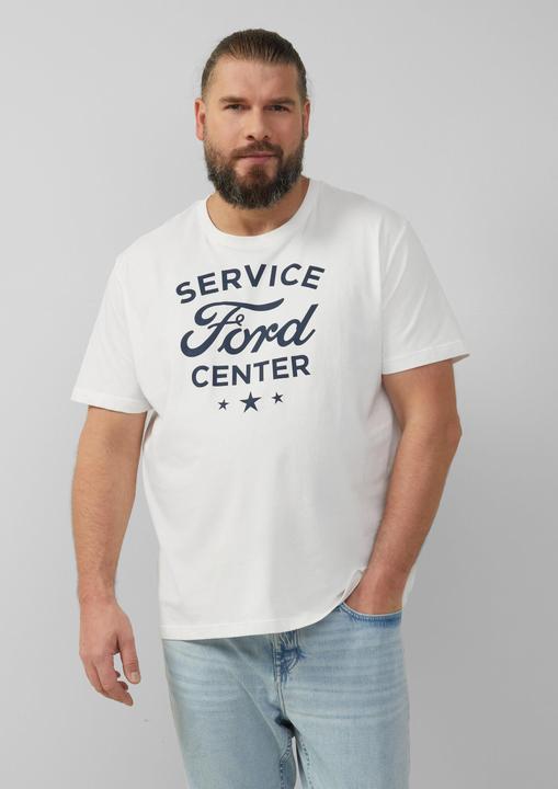 Produktbild S.Oliver T-Shirt Baumwoll-T-Shirt mit Ford®-Print (4XL)