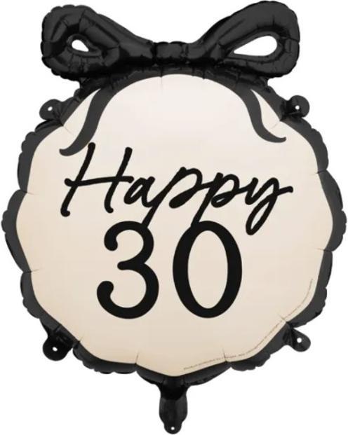 Produktbild Partydeco Folienballon Pill Happy "30" - leer (1 x)