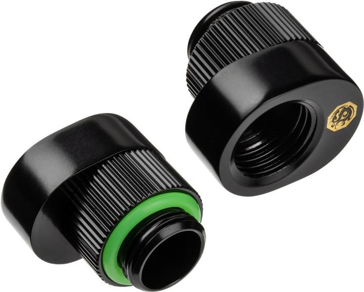 Produktbild Bitspower Verlängerung Offset - schwarz, 2er-Pack