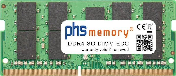 Image du produit PHS-memory RAM pour Synology DiskStation DS1522 (Synology DiskStation DS1522+, 1 x 8GB)