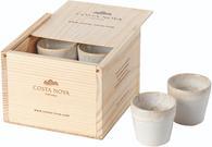 Produktbild Costa Nova 8er Set Grespresso Geschenkbox Espressotasse 70ml weiss (70 ml, 8 x)