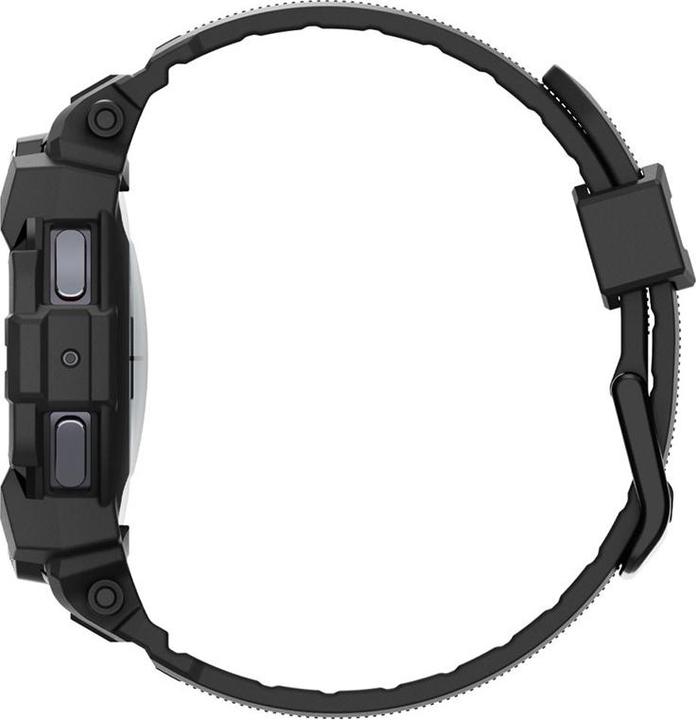 Actual product image Spigen Rugged Armor Pro Galaxy Watch 7 (44mm) Case + Band Matte Black