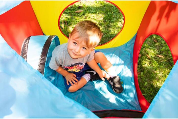 Immagine prodotto Kruzzel Tenda da gioco per bambini pop-up a 3 pezzi con tunnel