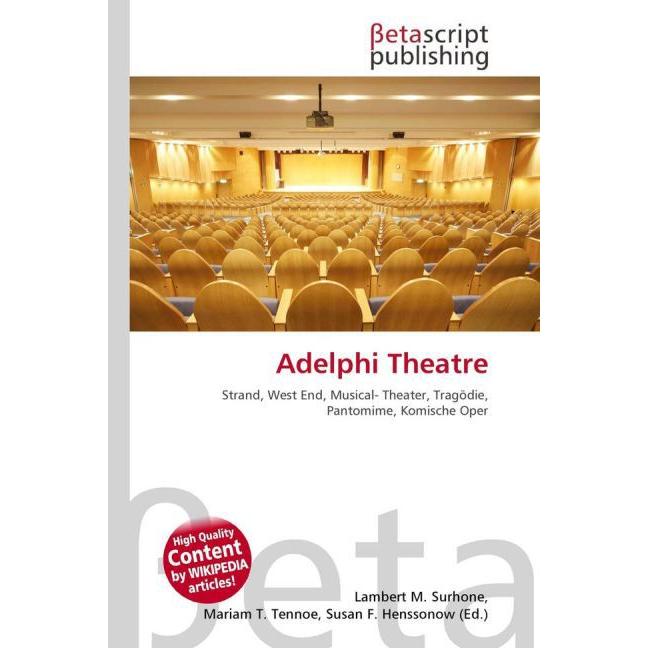 Adelphi Theatre, Fachbücher