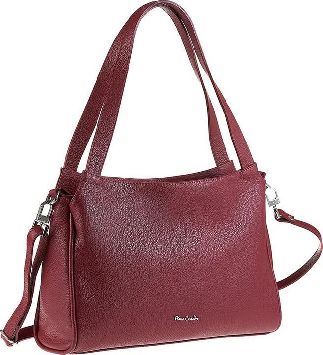 Produktbild Pierre Cardin **Damen Schultertasche Made In Italy - Modell Celeste Chic - 100% Leder** - 36.0 X 24.0 X 10.0 Cm