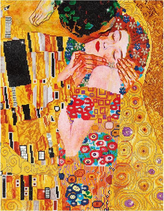 Produktbild Diamond Dotz Diamond Painting The Kiss (Klimpt)