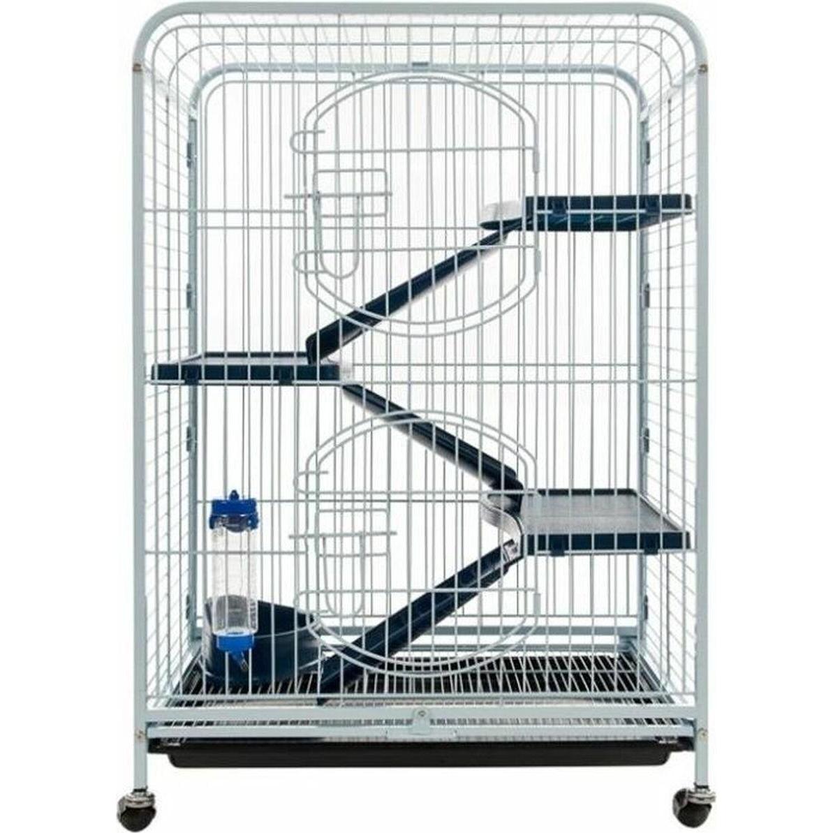 Comparer les prix de TYROL Cage tower 64x44x93cm - Pour rongeur
