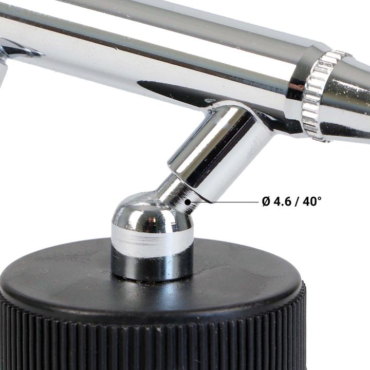 Produktbild Wiltec Airbrushpistole Farbbecher Farbbehälter Glas Saugsystem 22 cm³ Variante 3