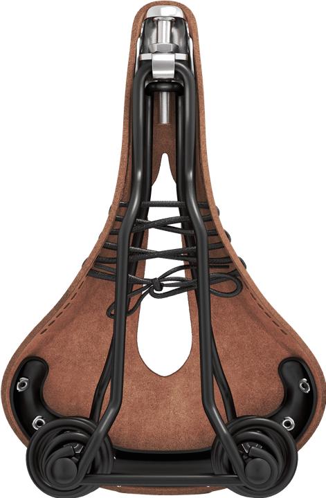Image du produit Brooks Running BROOKS Selle de vélo Flyer Carved, Aged Brown