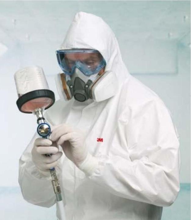 Produktbild 3M Halbmaske 6100 (Keine offizielle Schutzklasse, 1 x)
