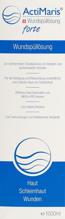 Actual product image ActiMaris forte wound irrigation solution Fl 1000 ml (1000 ml)