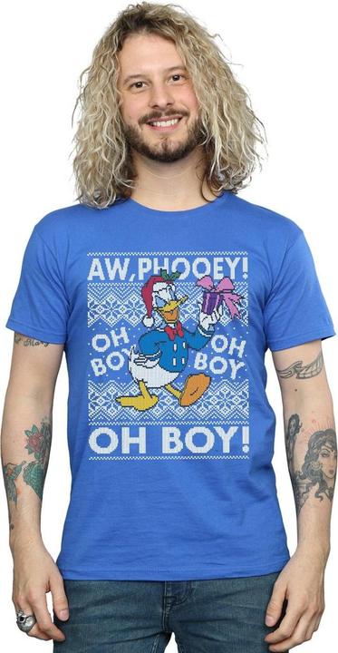 Produktbild Disney Donald Duck Christmas Fair Isle TShirt (XL)