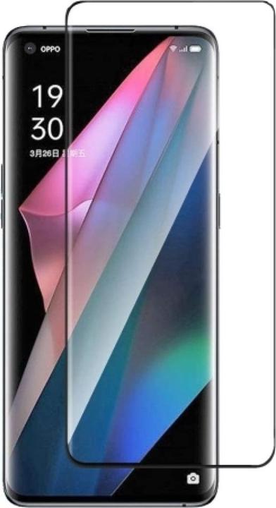 Screenguard Oppo Find X3 Pro Panzerglas Schutzfolie Case Friendly Design (1 Stk., Oppo Find X3 Pro)