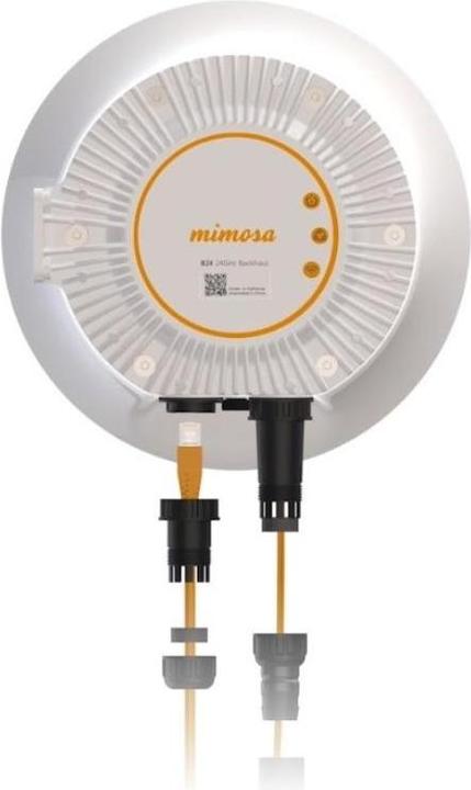 Image du produit Mimosa 100-00074(B24) - B24 Backhaul point à point, 24 GHz, 33dbi, jusqu'à 1,5 Gbps