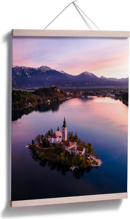 Image du produit Trenddeko Le lac de Bled en Slovénie (24 x 30 cm)