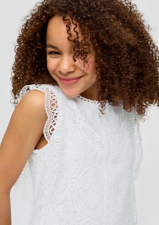 Image du produit s.Oliver Bluse Bluse aus Lochspitze (L)