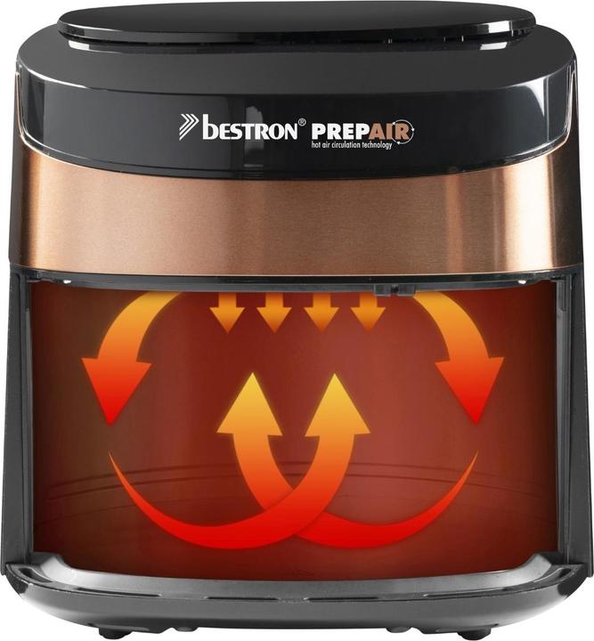 Produktbild Bestron Heisluftfritteuse 4 Liter, Kupfer