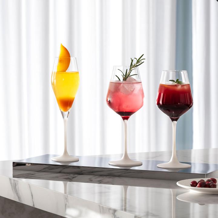 Productafbeelding Villeroy & Boch Witte wijnglas, set van 4 Vervaardiging Rock blanc (38 cl, 4 Bril, Witte wijnglazen)