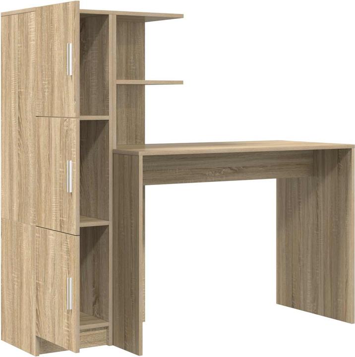 Image du produit vidaXL Schreibtisch für Zuhause (133.50 x 50 x 124 cm)