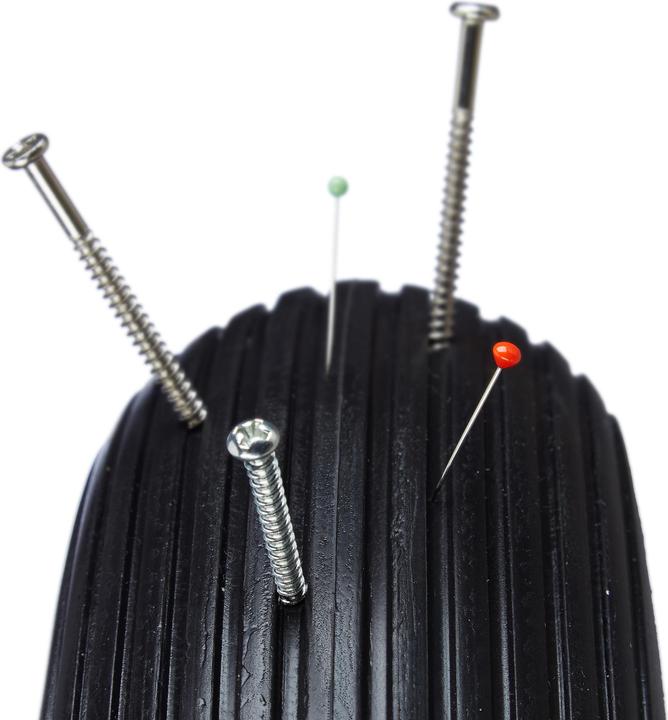 Actual product image Relaxdays Wheelbarrow Wheel 4., Solid Rubber